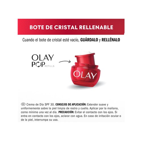 OLAY Regenerist niacinamide Crema de día reafirmante, revitalizante e hidratante, con FPS 30 50 ml.
