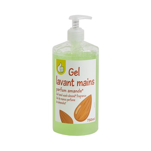PRODUCTO ECONÓMICO ALCAMPO Jabón líquido de manos con perfume de almendras PRODUCTO ECONÓMICO ALCAMPO 750 ml.