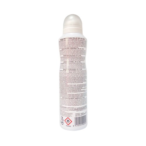 BABARIA Kids Bruma protectora especial niños, con FPS 50 (muy alto) 200 ml.