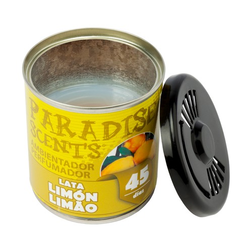 Ambientador coche limón 100gr, PARADISE SCENTS.