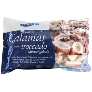 Imagen de ALIGATOR Calamar troceado y ultracongelado ALIGATOR 450 g (P.N).