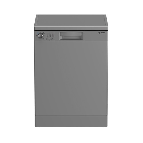 Lavavajillas INDESIT IN2FE13DT9S Inox, capacidad: 13 servicios, clasificación energética: E, H: 85cm, A: 60cm, F: 60cm.