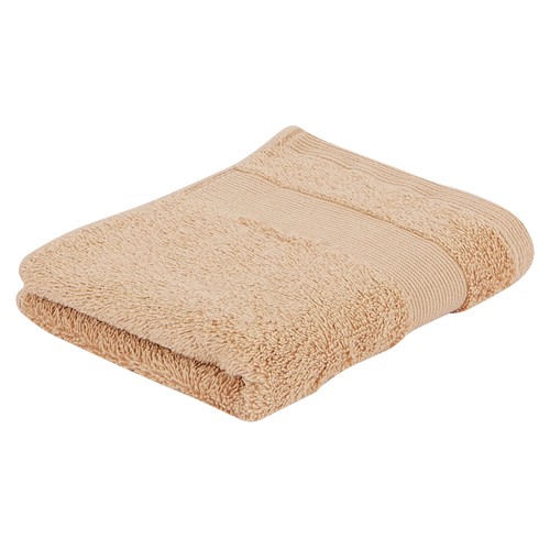 Toalla lisa de ducha, color beige, 650g/m² de densidad, ACTUEL.