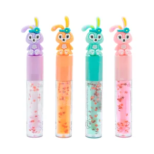 LILYPOP Brillo de labios con un simpático conejito.