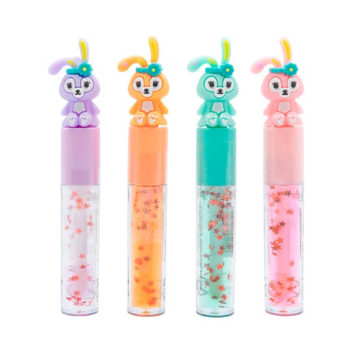 LILYPOP Brillo de labios con un simpático conejito.