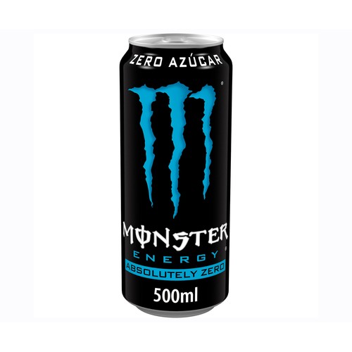 Bebida energética Zero azúcar MONSTER lata de 50 cl.