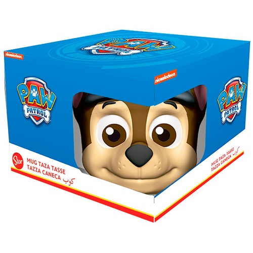 Taza de cerámica 3d 480ml de Boy Stor Patrulla Canina caja regalo, PAW PATROL