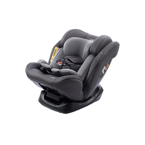 Silla de auto VIVITTA Eder i-Size 40 -150 cm, reclinable, cabezal regulable, color gris.