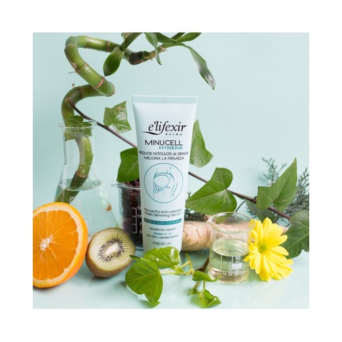 E"LIFEXIR Sérum anticelulítico, drenante y venotónico de rápida absorción E´LIFEXIR Minucell extreme 150 ml.