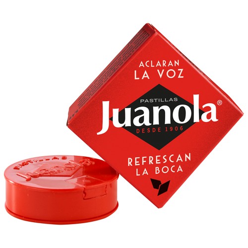 Pastillas a base de regaliz, que aclaran la voz y refrescan la boca JUANOLA 5.4 gr.