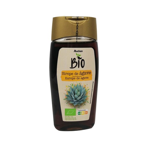 Sirope de agave ecológico ALCAMPO ECOLÓGICO 350 g.