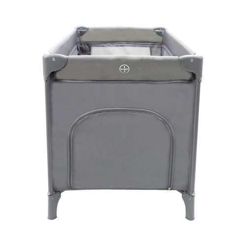Cuna de viaje color gris, ASALVO SMOOTH.