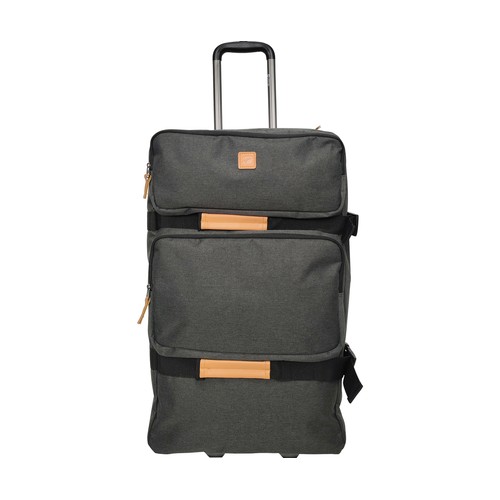 Trolley con doble compartimento gris 65cm, Globe Trotters AIRPORT ALCAMPO.