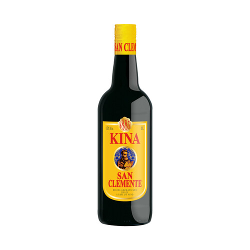 SAN CLEMENTE  Bebida aromatizada dulce a base de vino SAN CLEMENTE botella de 1 l.