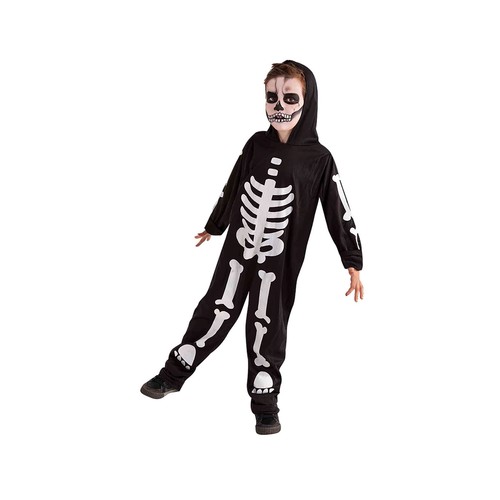Disfraz Skeleto Glow In Dark Infantil 5-7 años. RUBIES