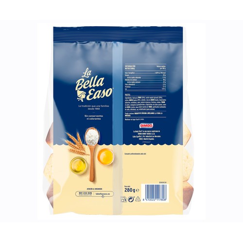 Bizcocho en trozos 280 gr.