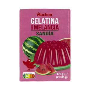 Imagen de PRODUCTO ALCAMPO Gelatina en polvo con sabor a sandia 170 g.