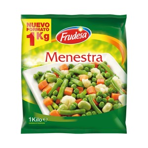 Imagen de FRUDESA Menestra de verduras ultracongeladas FRUDESA 1 kg.
