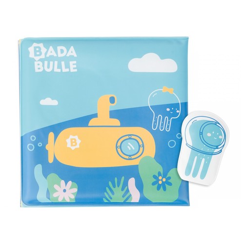Libro de baño con marioneta para niños, BADABULLE.