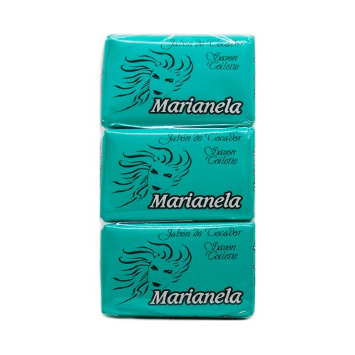 MARIANELA Pastillas de jabón de tocador 3 x 75 g.