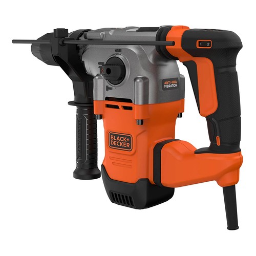 Martillo sds-plus 1250W, con maletín, BLACK + DECKER BEHS03K.