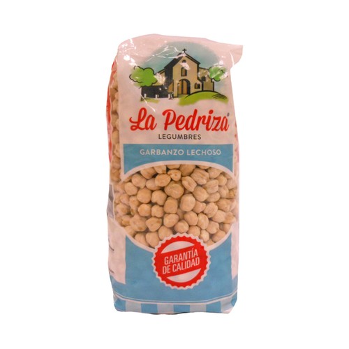 LA PEDRIZA Garbanzo lechoso paquete de 1 kilogramo