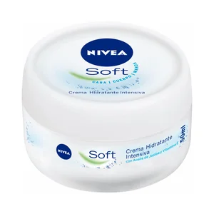 NIVEA Crema de hidratación intensiva, apta para cara, manos y cuerpo NIVEA Soft 50 ml.