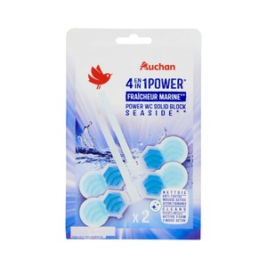 Imagen de PRODUCTO ALCAMPO Bloques limpiadores potentes para WC 4 en 1,  48 gr.