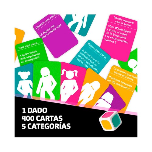 For The Girls, Juego de mesa para adultos +18 Años, IMC TOYS