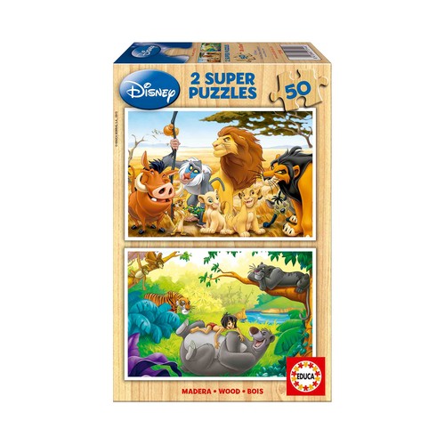 BORRAS Super Puzzles Madera Surtido +6 años