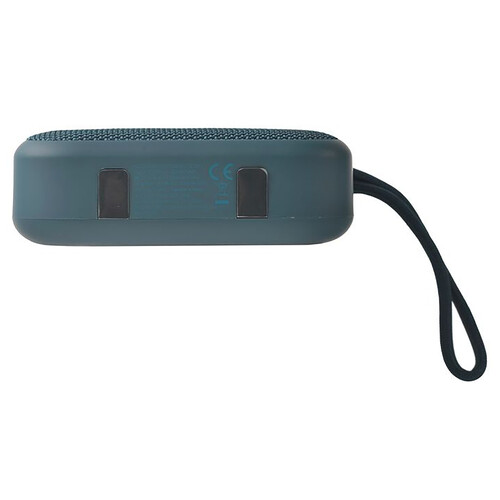 Mini altavoz QILIVE Q.1297 por batería, Bluetooth, 4W potencia, USB reproductor, color azul.