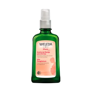 WELEDA Aceite de masaje para la prevencion y la reducción de las estrias en todo tipo de pieles 100 ml.