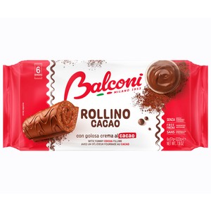Imagen de BALCONI Rollinos de Cacao 6 uds. de 37 g.