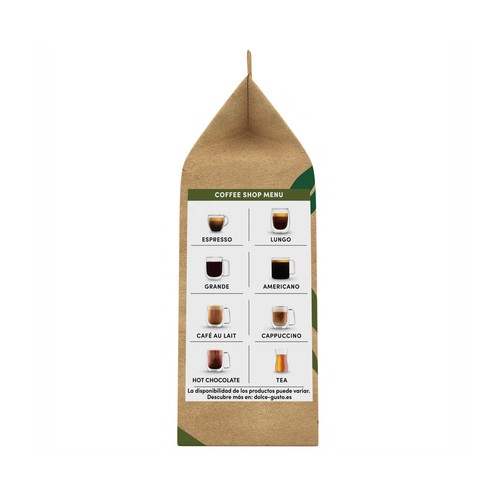DOLCE GUSTO NEO Café cápsulas cortado 12 uds. 69 g.