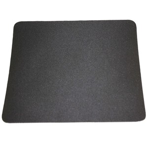 Alfombrilla para ratón PRODUCTO ALCAMPO, negra.