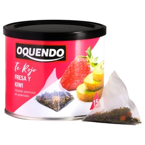 OQUENDO Té rojo, kiwi y frambuesa 15 uds. de 2 g.