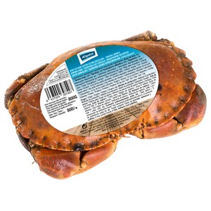 Buey de mar cocido y ultracongelado 800 g.