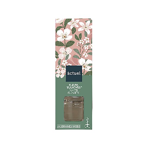Recambio difusor de flores blancas, 35 ml, ALCAMPO.