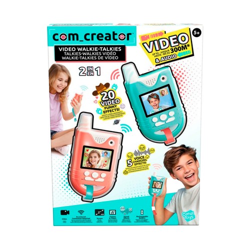 COM CREATOR Video Walkie Talkies +5 Años