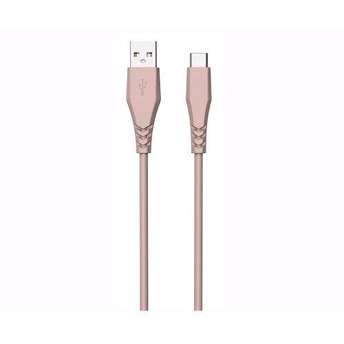 Cable USB A a USB C QILIVE, color rosa
