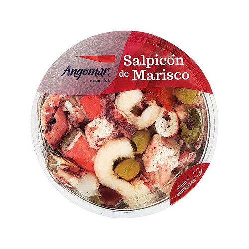ANGOMAR Salpicón de marisco ANGOMAR 180 g.