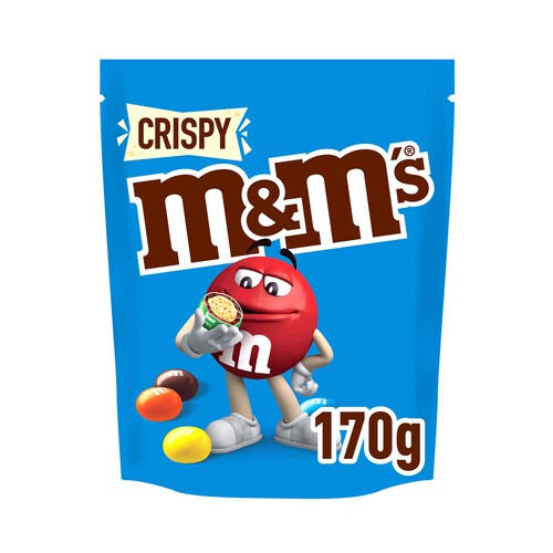 M&M'S Crispy Grageas de chocolate 170 g.