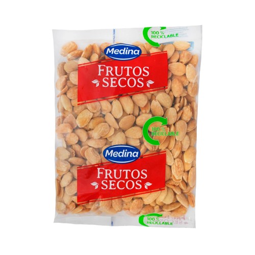MEDINA Bolsa de almendras fritas con sal MEDINA 400 g.