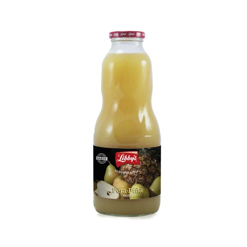 LIBBY"S Néctar de pera y piña LIBBY"S brick de 1 l.