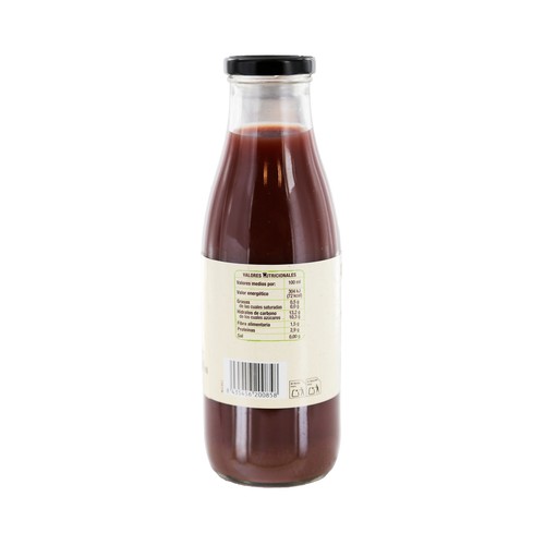 PRODUCTO ALCAMPO Bio Zumo de granada exprimida procedente de agricultura ecológica bote 75 cl.