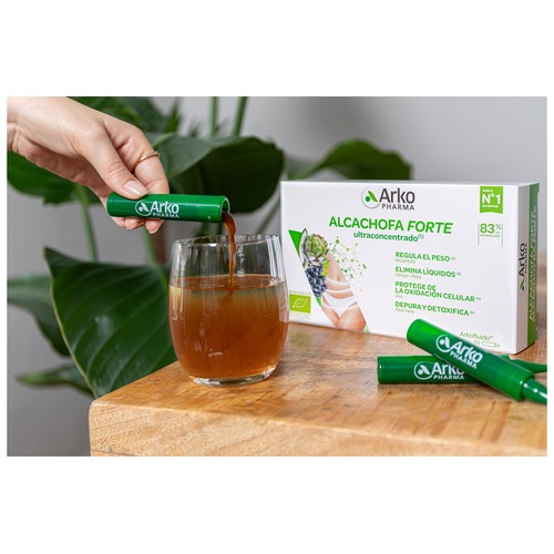 ARKOPHARMA Complemento alimenticio a base de extractos vegetales, en prácticas ampollas 20 uds.