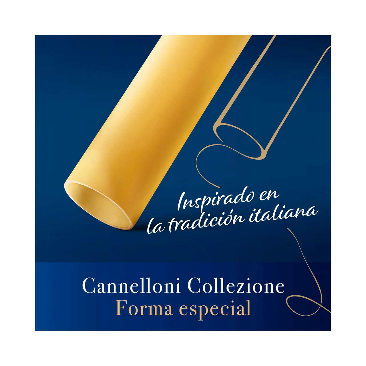 BARILLA Pasta Gourmet La Collezione Cannelloni N.88 (Canelones) BARILLA 250 g.