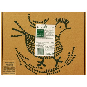 Imagen de PAZO DE VILANE Huevos de gallinas camperas clase M y cat. A 12 uds.