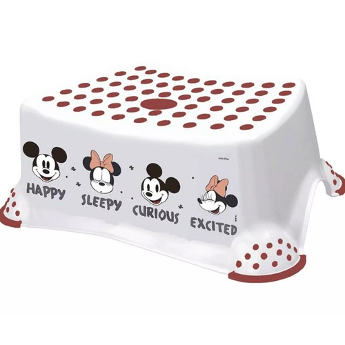 Taburete para bebé de Mickey y Minnie Mouse, DISNEY.