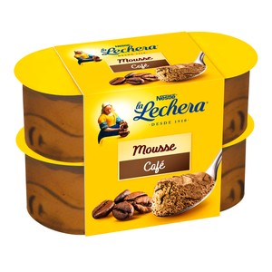 LA LECHERA Mousse de café de Nestlé 4 x 58 g.